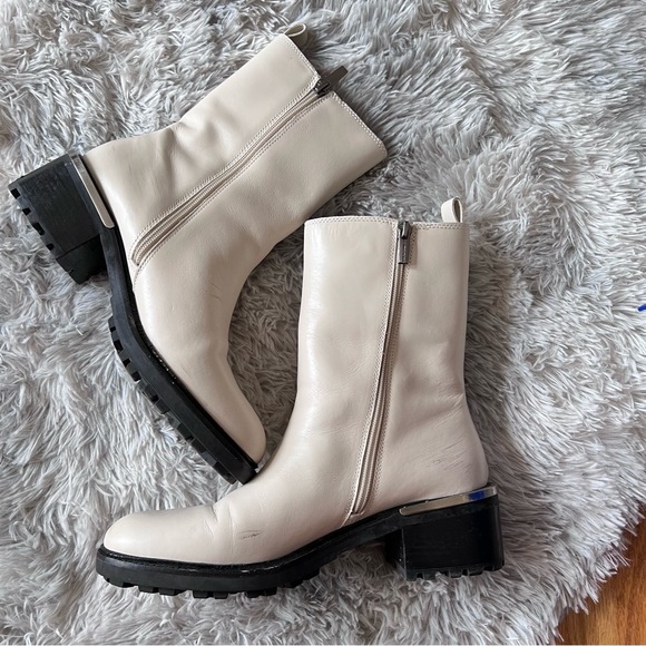 Vince Camuto | Leather Moto Boots - Picture 4 of 6
